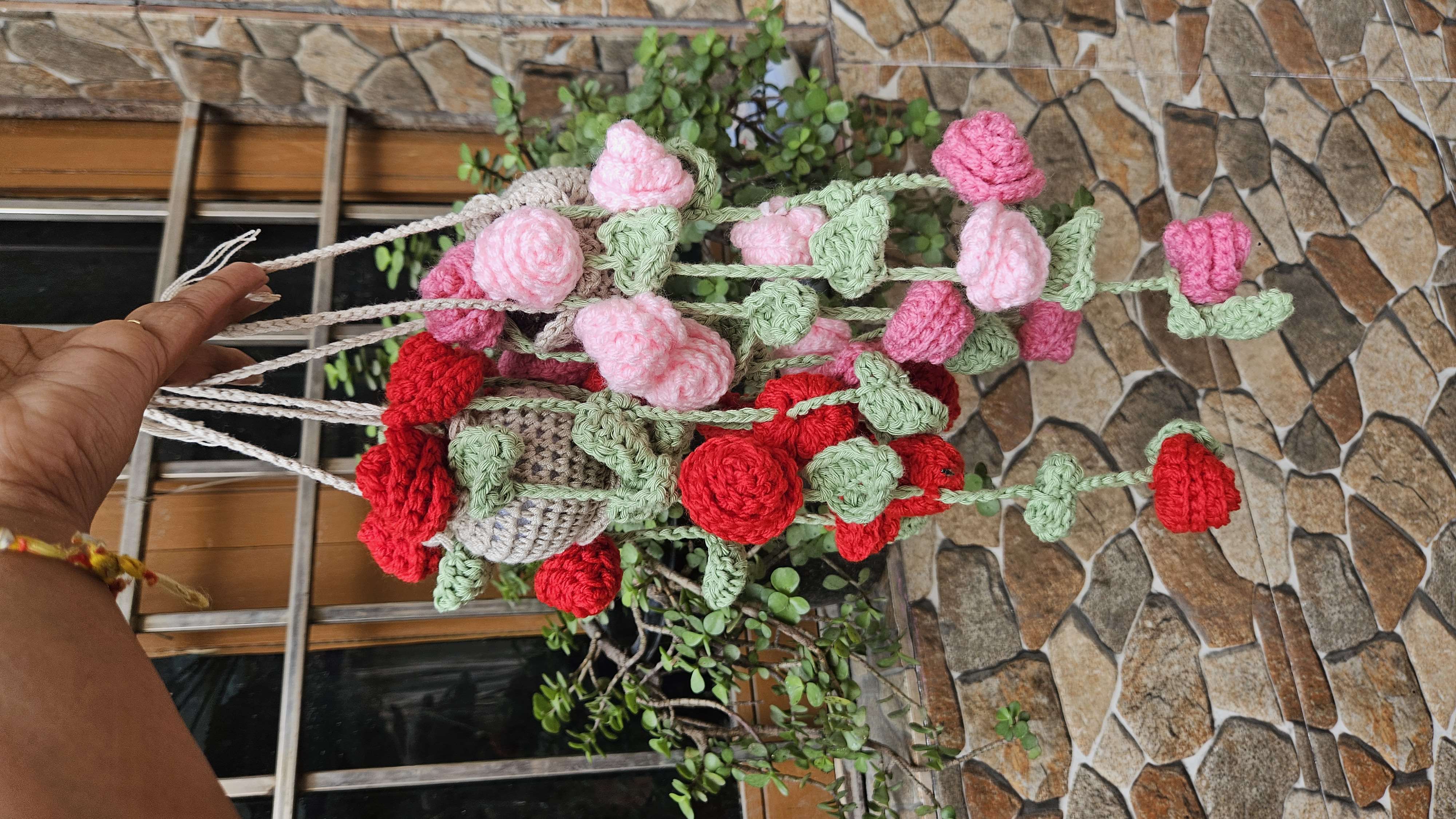 Rose Hanging plant - Image 1