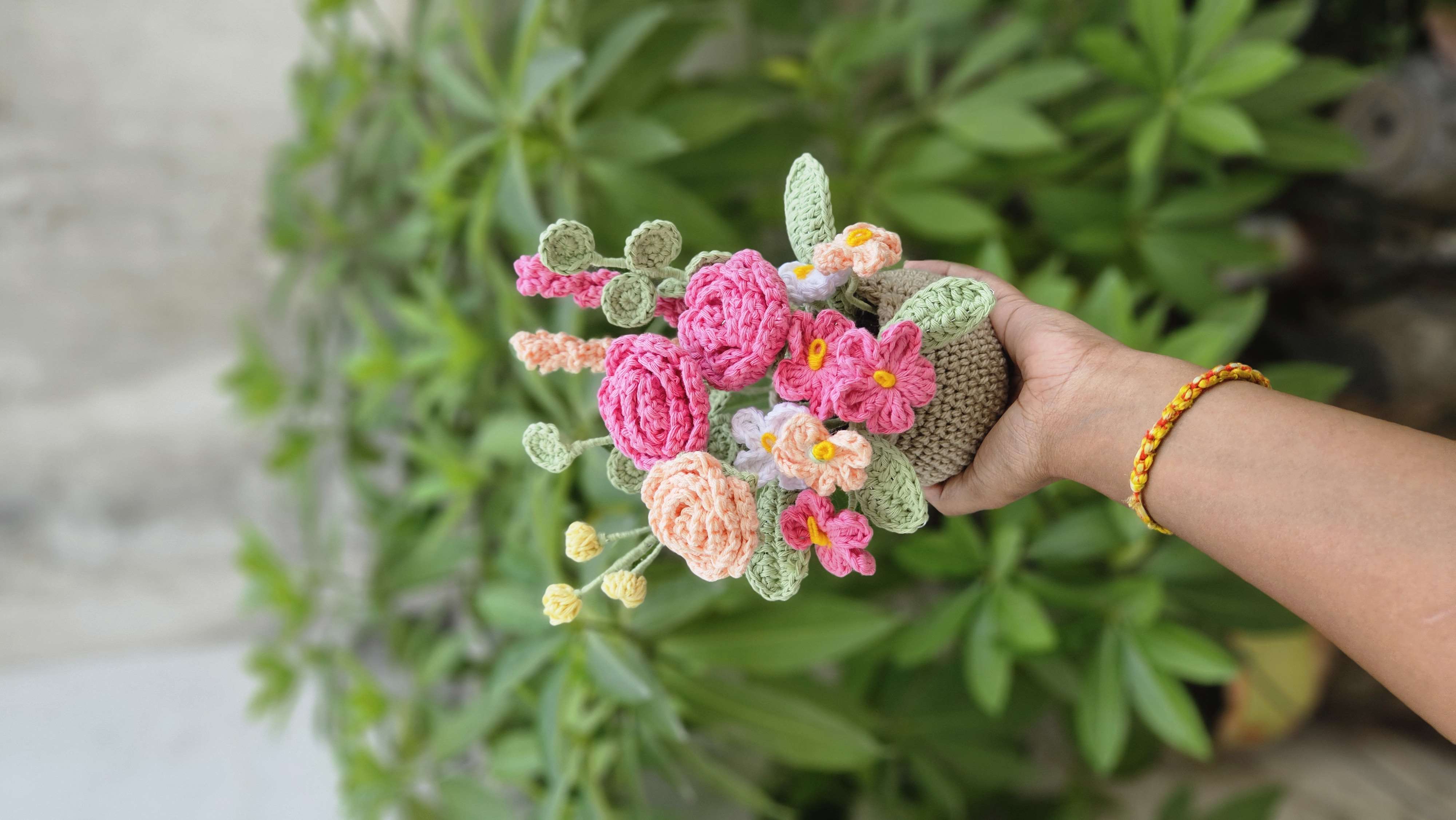 Multi flower basket - Thumbnail 2