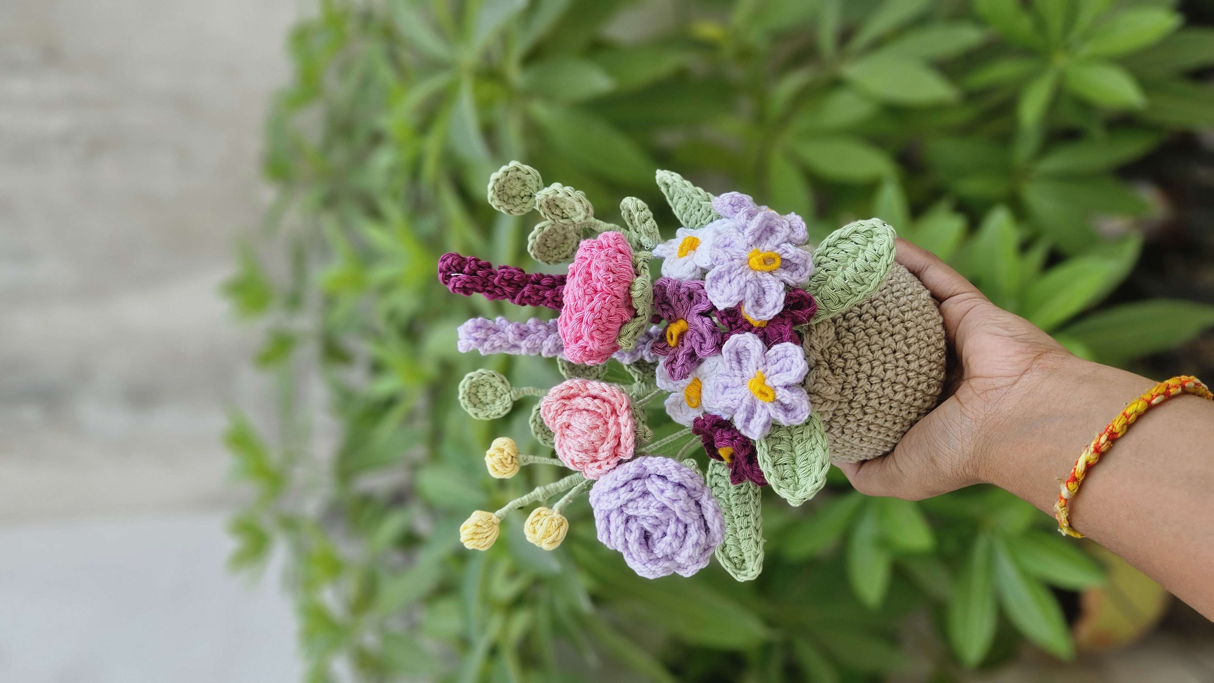 Multi flower basket - Thumbnail 3