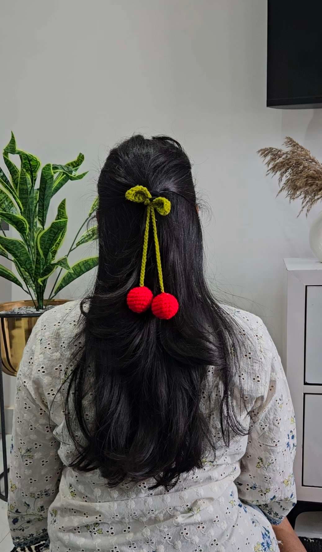 Cherry hair tie - Image 1